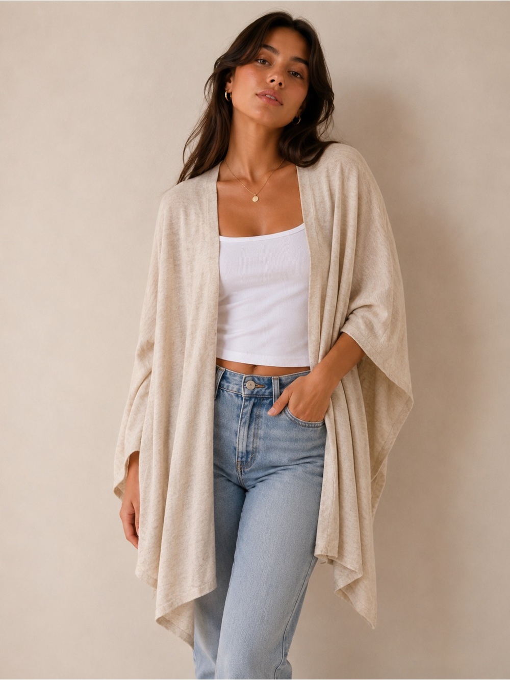 💐nordstrom Shawls/Cover Up/Poncho One Size